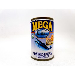 Mega Sardines in Oil 155g