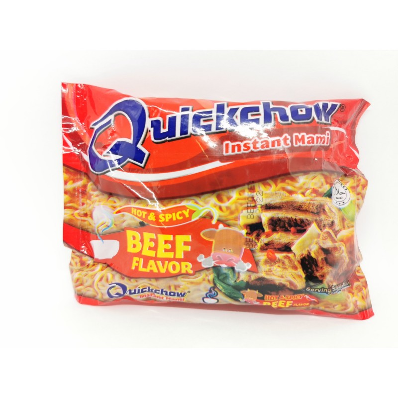 Quickchow Instant Noodles Spicy Beef 55g