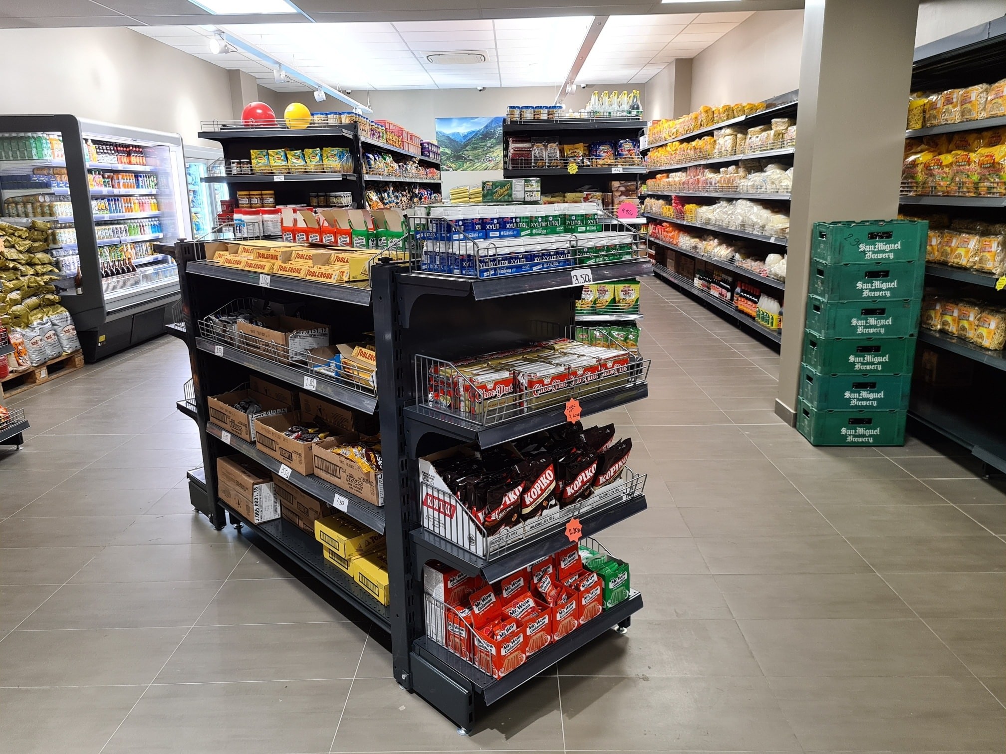 Interior of pinoy store